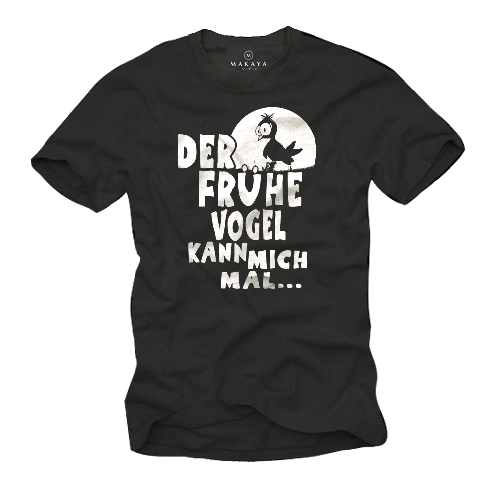 Herren T-Shirt - Der fr?he Vogel