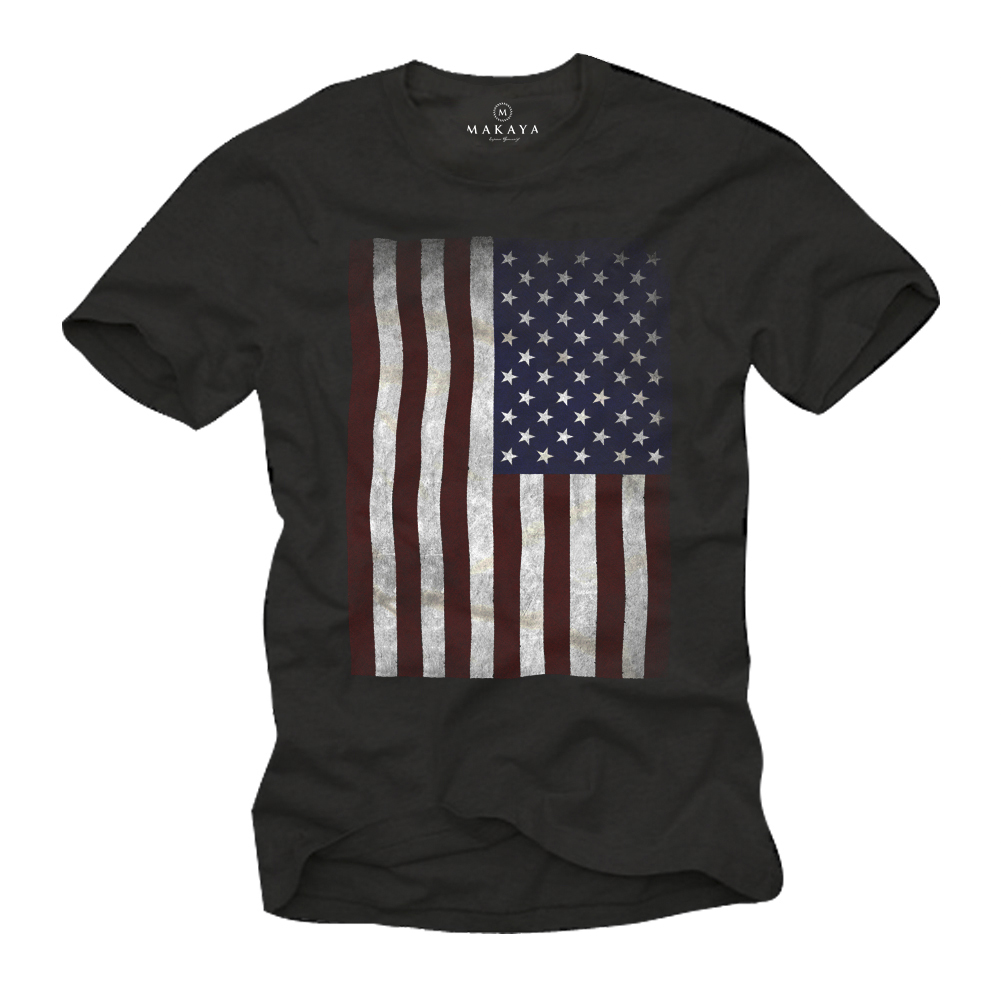 Herren T-Shirt - USA  Flagge
