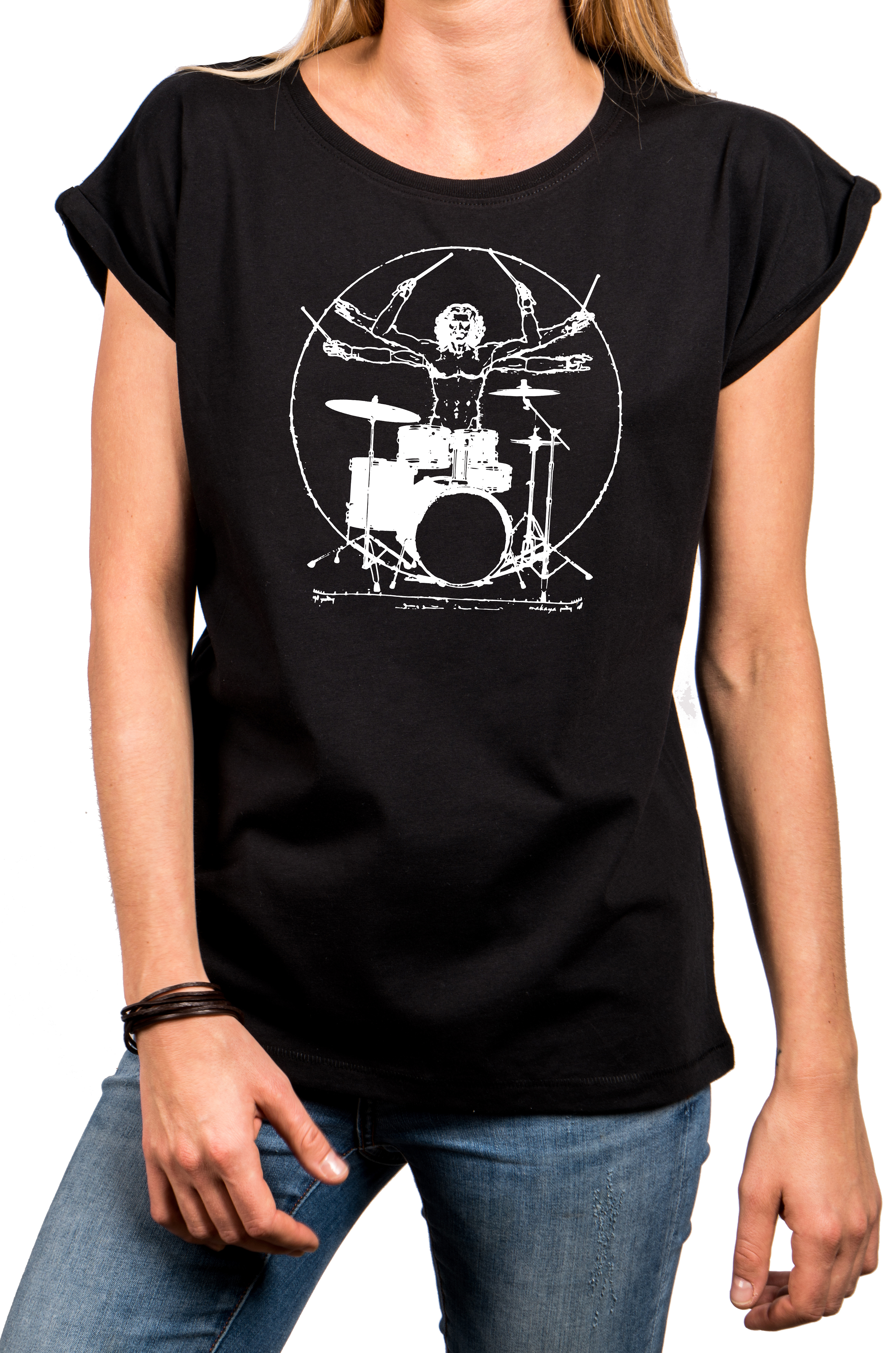 Rock Shirt Damen - Drummer