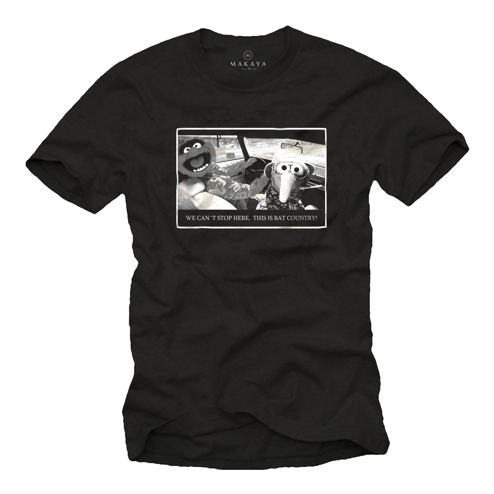 Herren T-Shirt - Fear and loathing