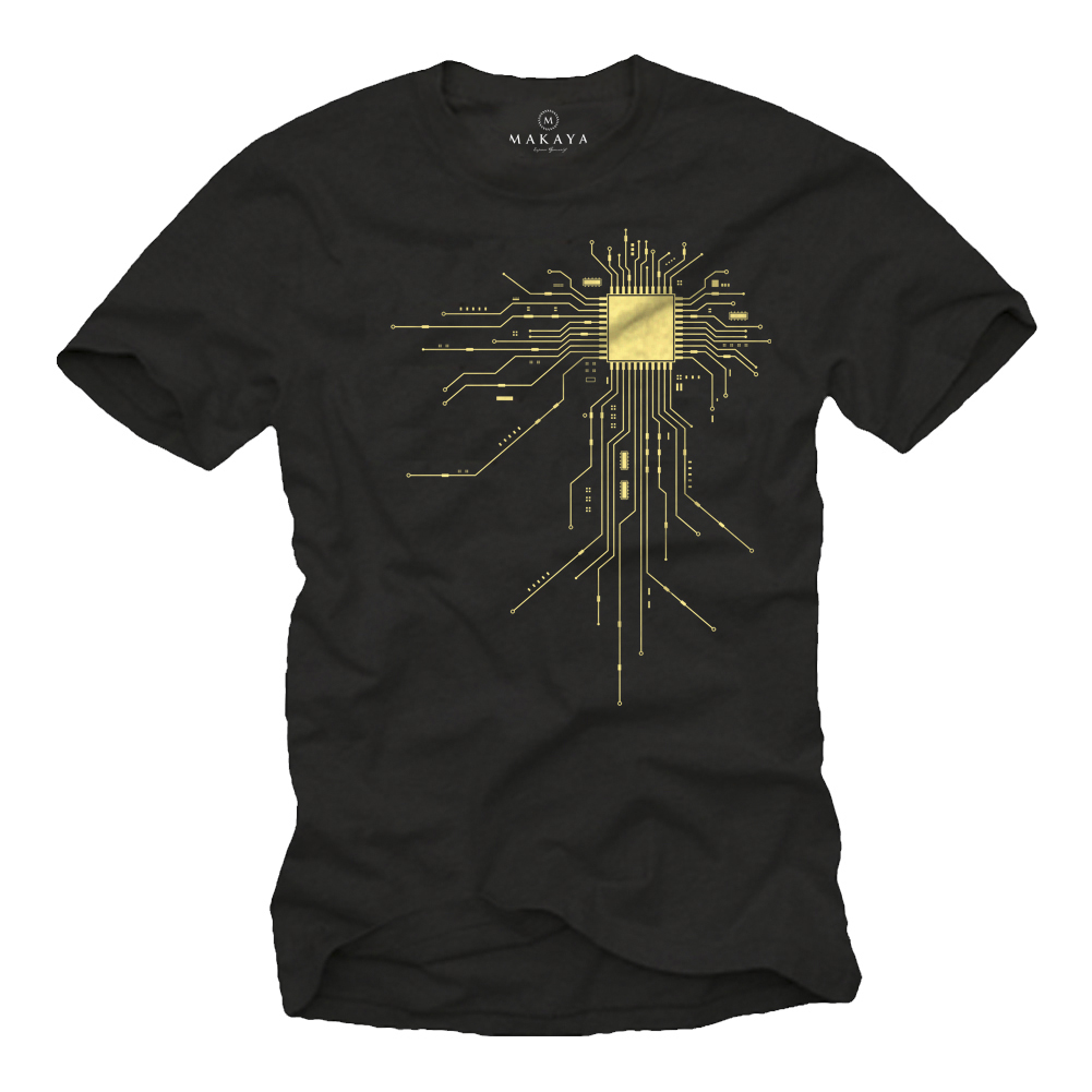 CPU Platine Herz - Herren T-Shirt