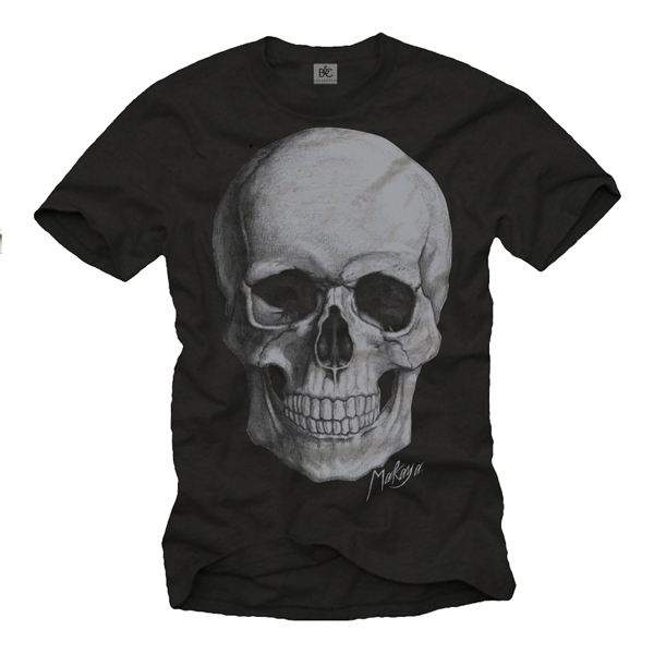 Herren T-Shirt - Totenkopf