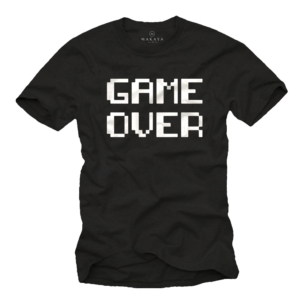 Herren Computer T-Shirt - Game Over 