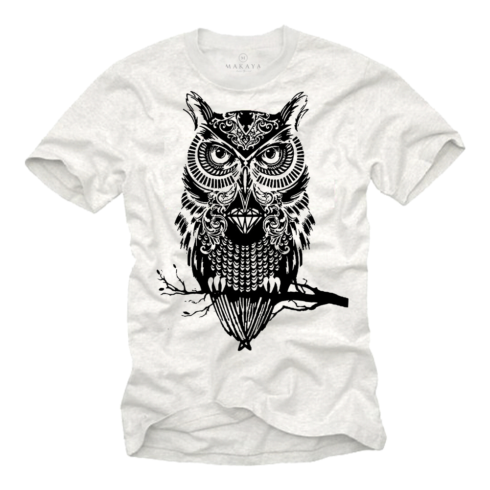Herren T-Shirt - Eule