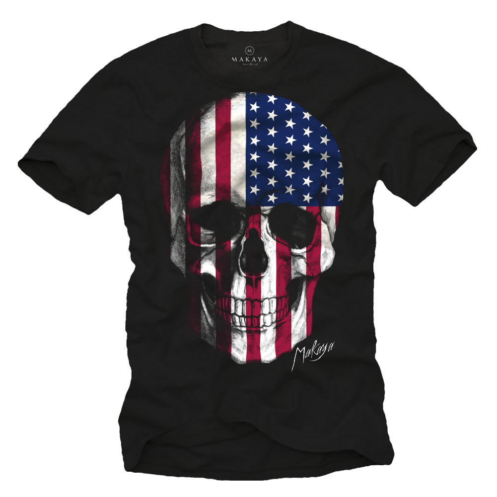 Herren T-Shirt - USA Flagge