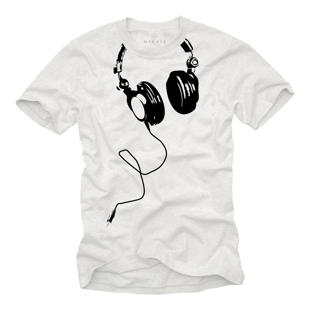 Herren T-Shirt - Kopfhörer