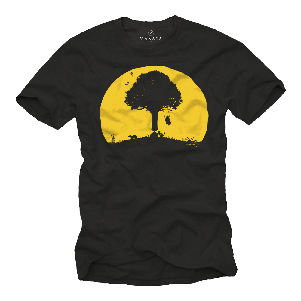 Herren T-Shirt - Abflug Schaukel