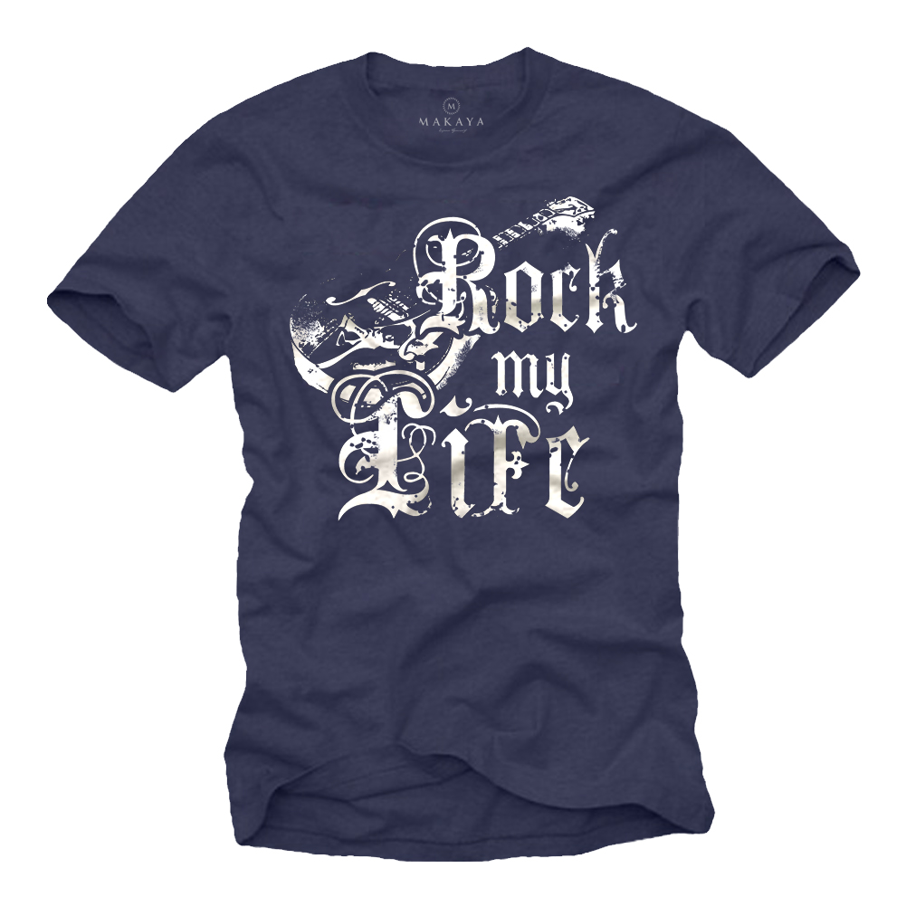 Herren T-Shirt - Rock my Life Band Motiv